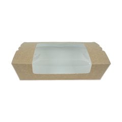 Kutu Menü Box Pencereli Küçük 14x10x5 Cm 40 Adetli