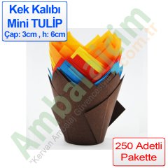 Kapsül Tulip 11x11 Küçük 250 Adetli BEYAZ