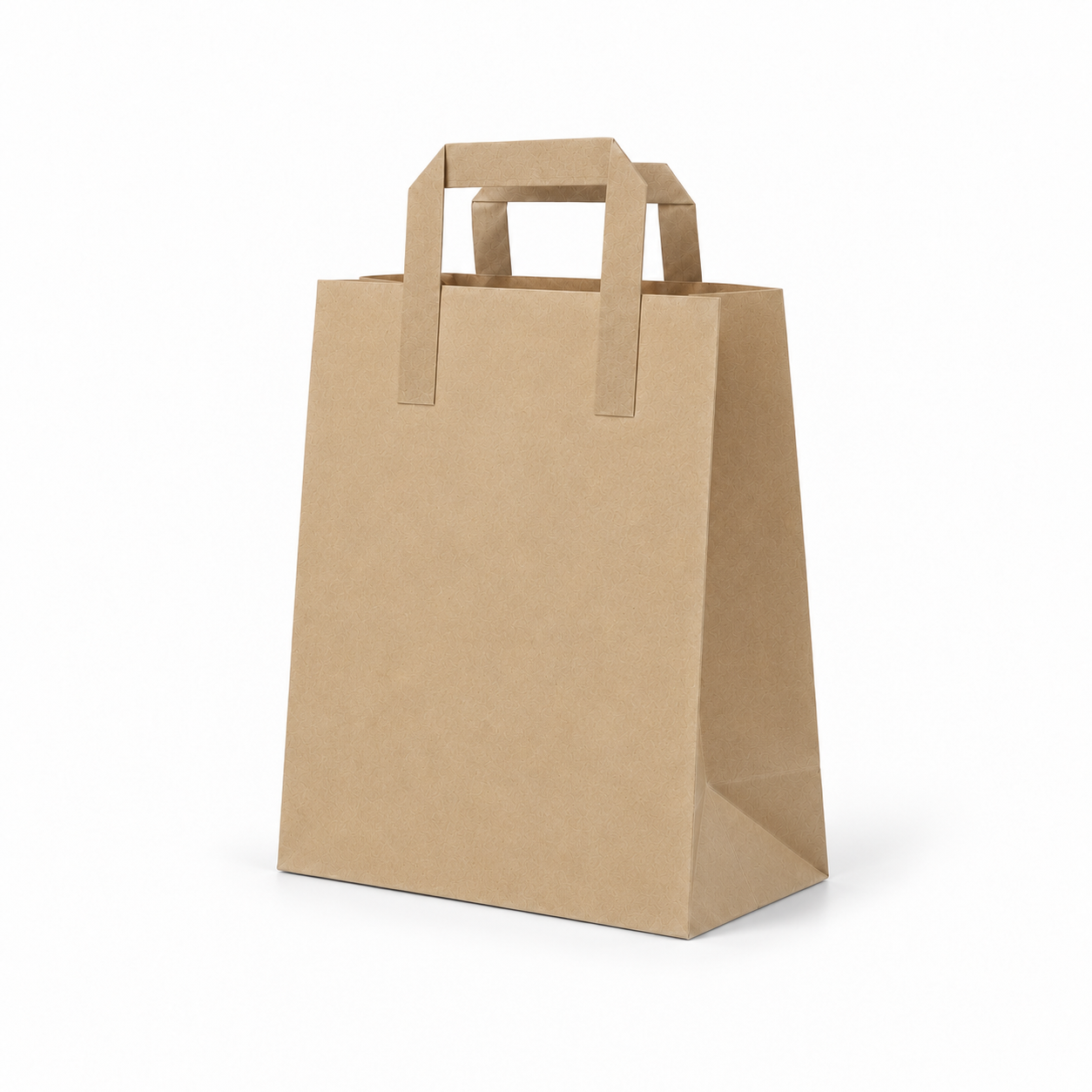 Çanta Kraft 25x28x14 Cm Düz Sap 50 ADETLİ PAKET