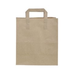 Çanta Kraft 25x28x14 Cm Düz Sap 50 ADETLİ PAKET