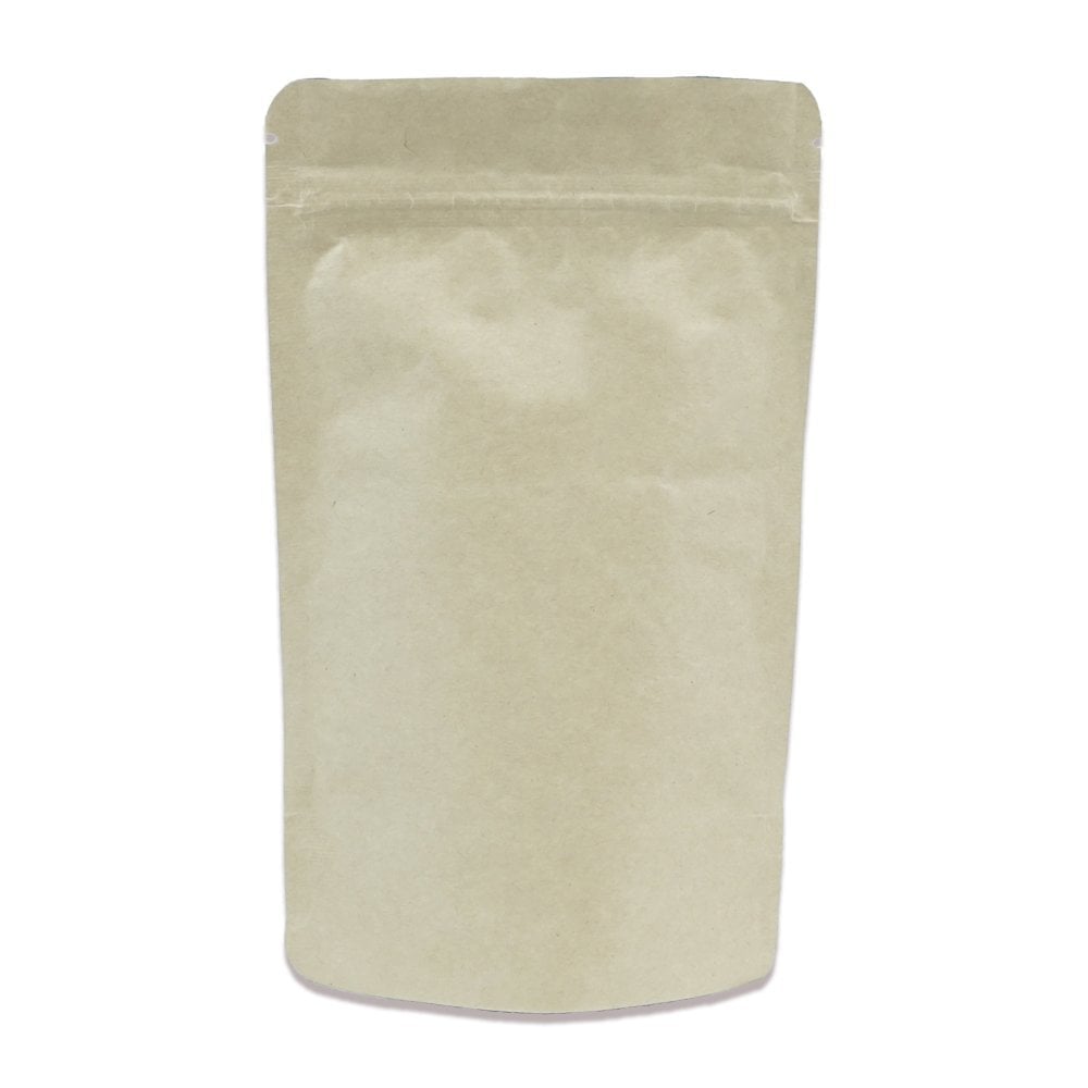 Kilitli Doypack Kraft Alüminyum 11x18,5x3,5 Cm 100 ADETLİ PAKET