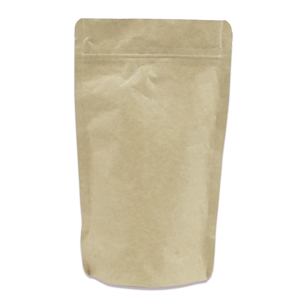 Kilitli Doypack Kraft Alüminyum 13x22,5x3,5 Cm 100 ADETLİ PAKET