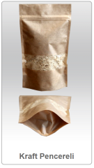 Kilitli Doypack Gold Alüminyum 8,5x14,5x2,5 Cm 100 ADETLİ PAKET