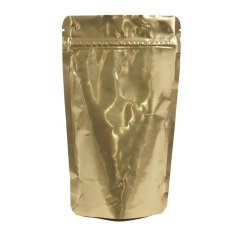 Kilitli Doypack Gold Alüminyum 11x18,5x3,5 Cm 100 ADETLİ PAKET