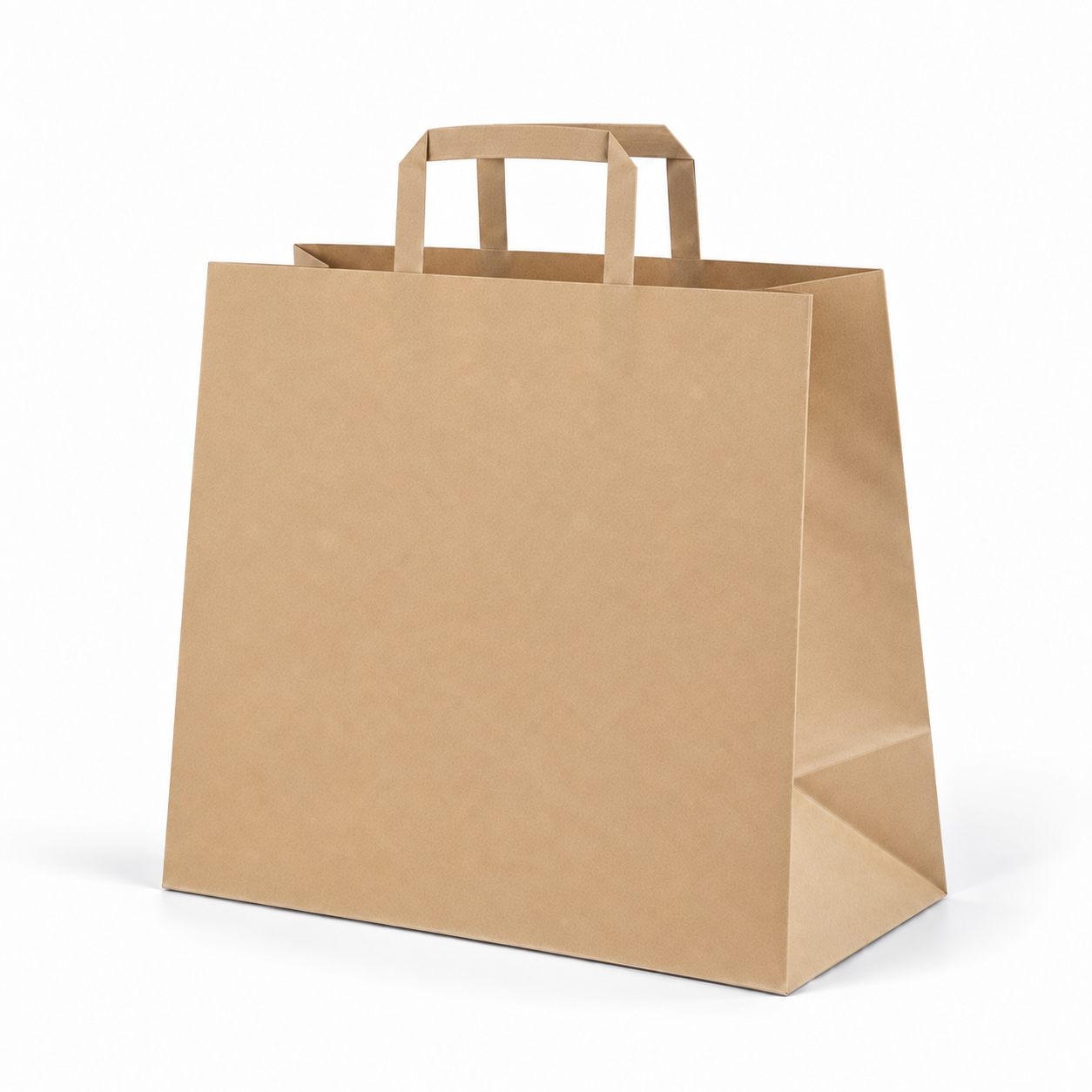 Çanta Kraft Düz İçten Saplı 33x34x20 cm 50 ADETLİ PAKET 50 ADETLİ PAKET