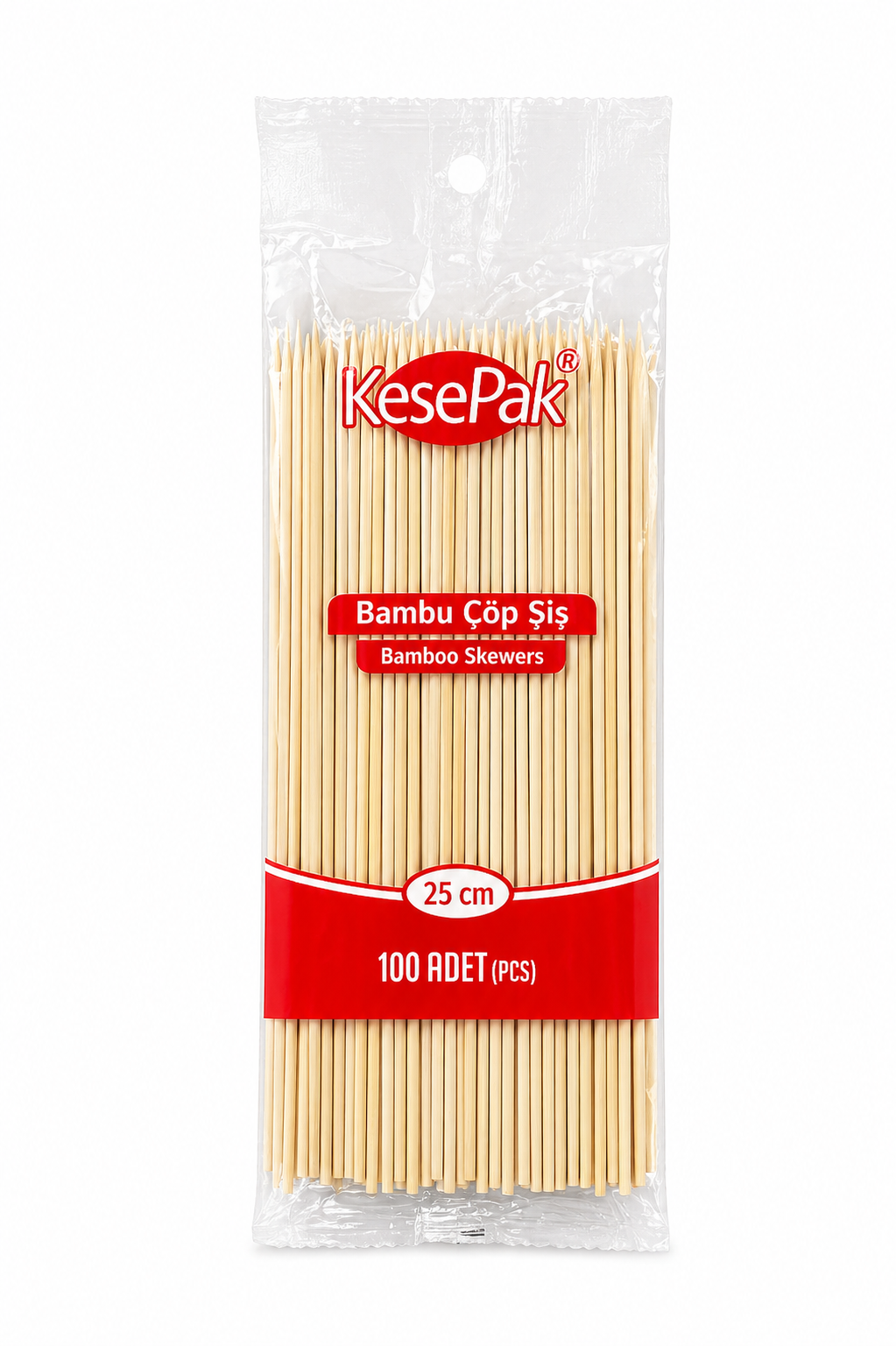 Çöp Şiş 25 Cm (100 Lü Pk)