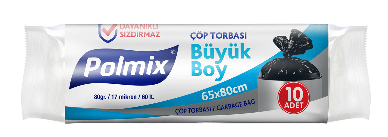 Çöp Torbası 65x80 Cm Büyük Boy