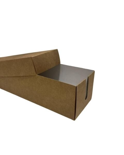Kutu Çubuk Waffle Kraft 20x7x6 cm 500 Adet