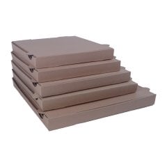 SAAT KUTUSU Mikro Oluklu Baskısız 33x33x3,5 cm 100adetli 100 ADET