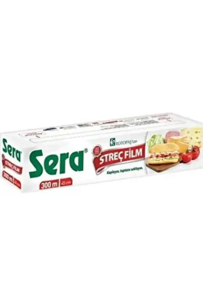 Streç Film 45 Cm 300 Metre Kutulu ( Sera )