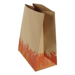 Kese Kraft 25x30x14 Cm Kare Dipli Alev Desenli 50 ADETLİ PAKET