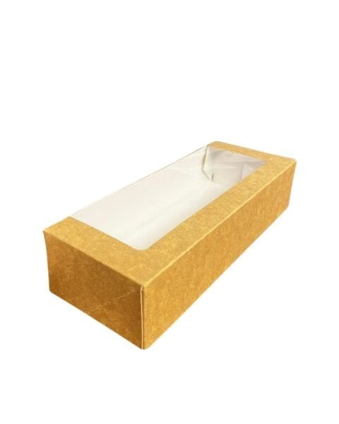 Kutu Sushi Pencereli Orta 20x8x4,5 Cm 50 Adetli