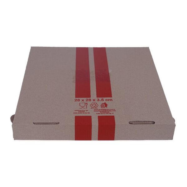 Kutu Pizza Tst Standart 26x26x3,5 Cm 300 ADET