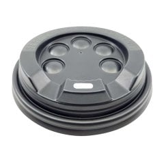 Kapak Karton Bardak 12 Oz 14 Oz 16 Oz Emzikli Siyah 100 ADETLİ PAKET