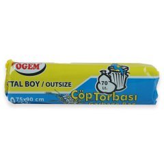 Çöp Torbası 75x90 Cm Battal Boy 50 ADETLİ PAKET