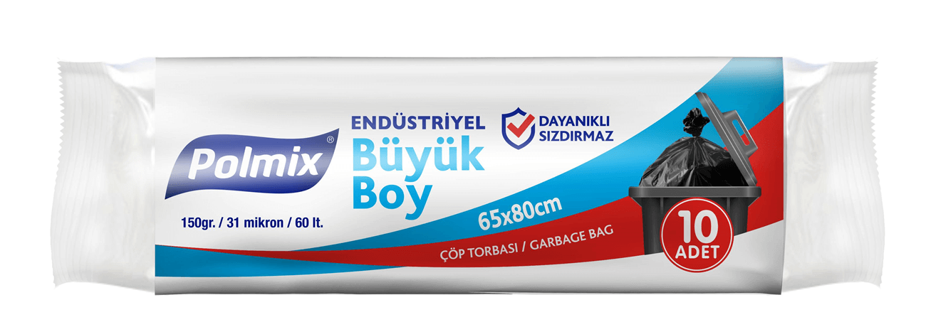 Çöp Torbası 65x80 Cm Büyük Endüstriyel