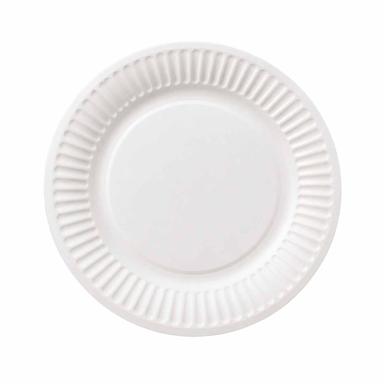 Karton Tabak Yuvarlak Çap 23 cm 500 ADETLİ KOLİ