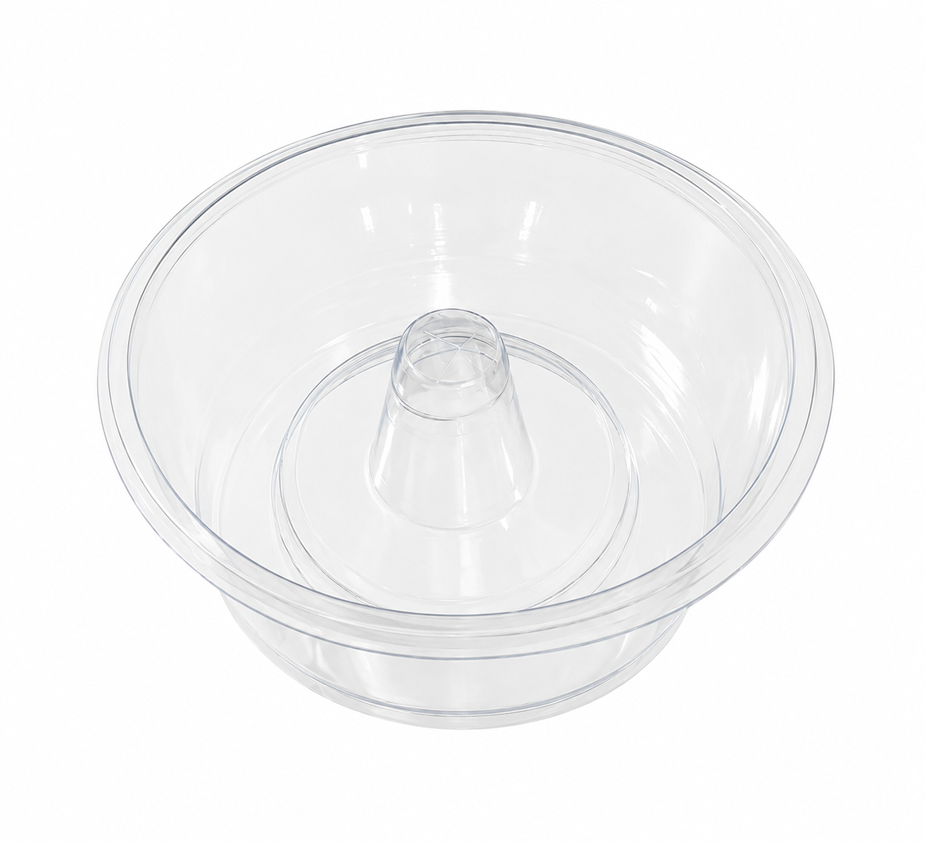 Plastik Bardak Kapağı Kase PET, çap 95-101 mm Uyumlu 420 Adet