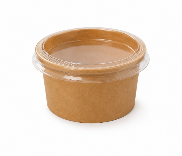 Sos Kabı 2 Oz  Kraft Ayrı Kapaklı 1000 ADETLİ KOLİ