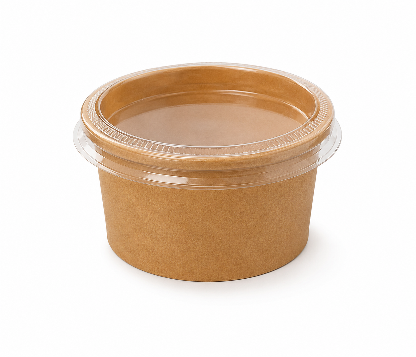 Sos Kabı 2 Oz  Kraft Ayrı Kapaklı 100 ADETLİ PAKET
