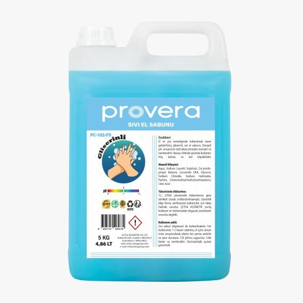 Deterjan Sıvı El Sabunu 5 Kg Lık