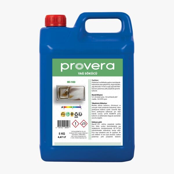 Deterjan Yağ Çözücü 5 Kg