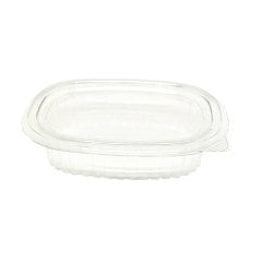 Sos Kabı Oval 100 cc PET Sızdırmaz Kapaklı 100 Adet