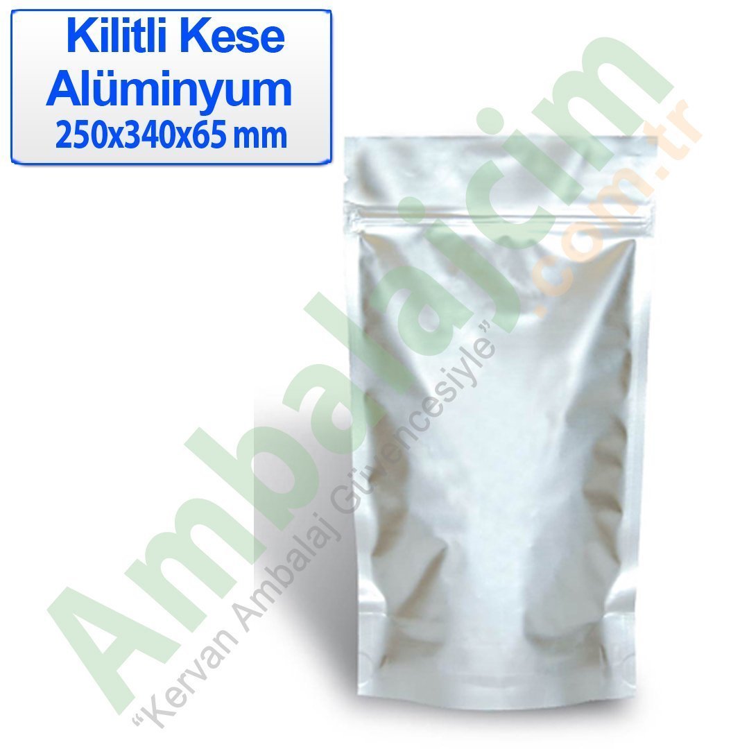 Kilitli Doypack Alüminyum 250x340 mm 500 ADETLİ KOLİ