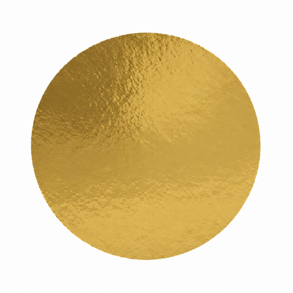 Pasta Altı Gold Mukavva Karton Çap 38 Cm