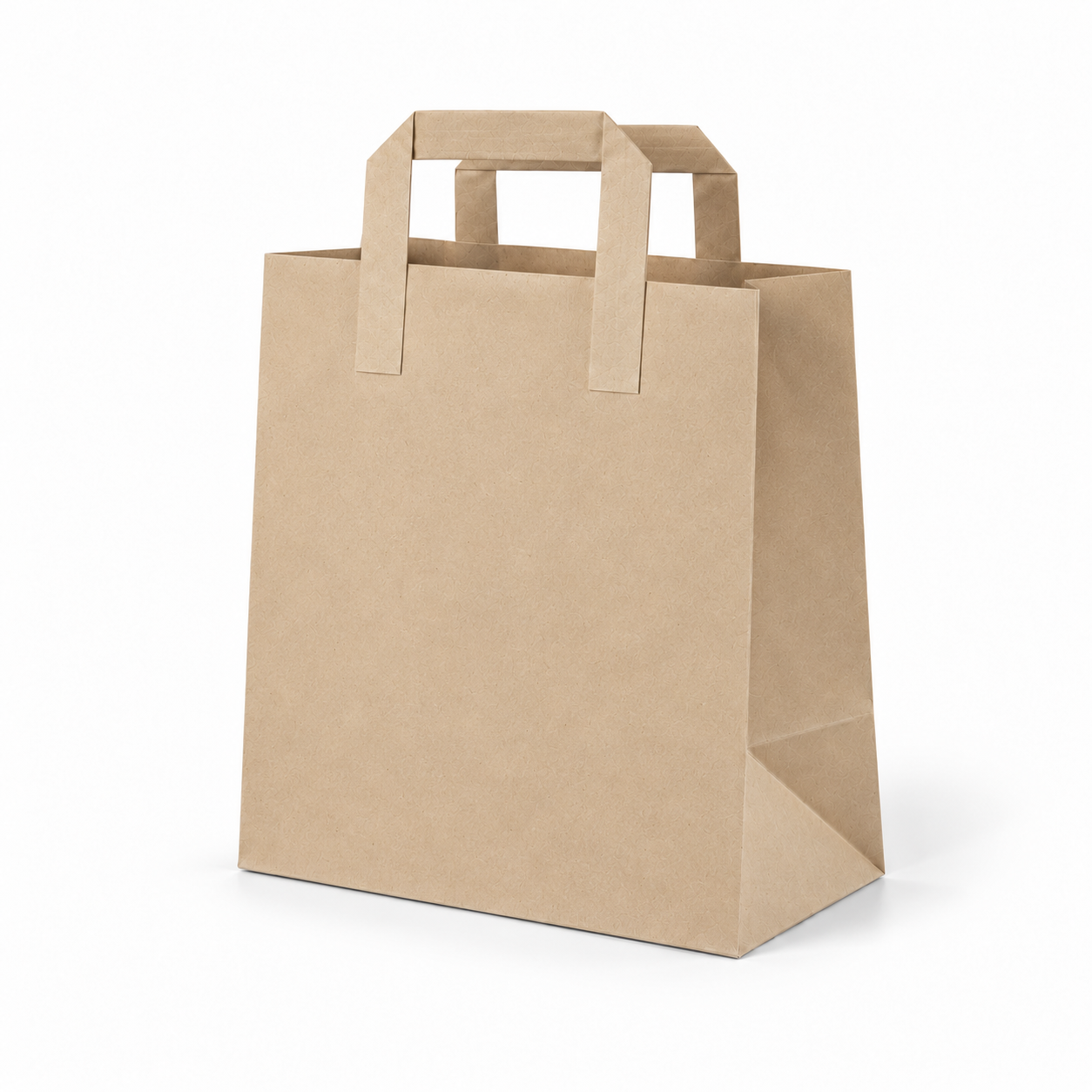 Çanta Kraft 32x28x16 Cm Düz Sap 5 KOLİ ( 2000 ADET )