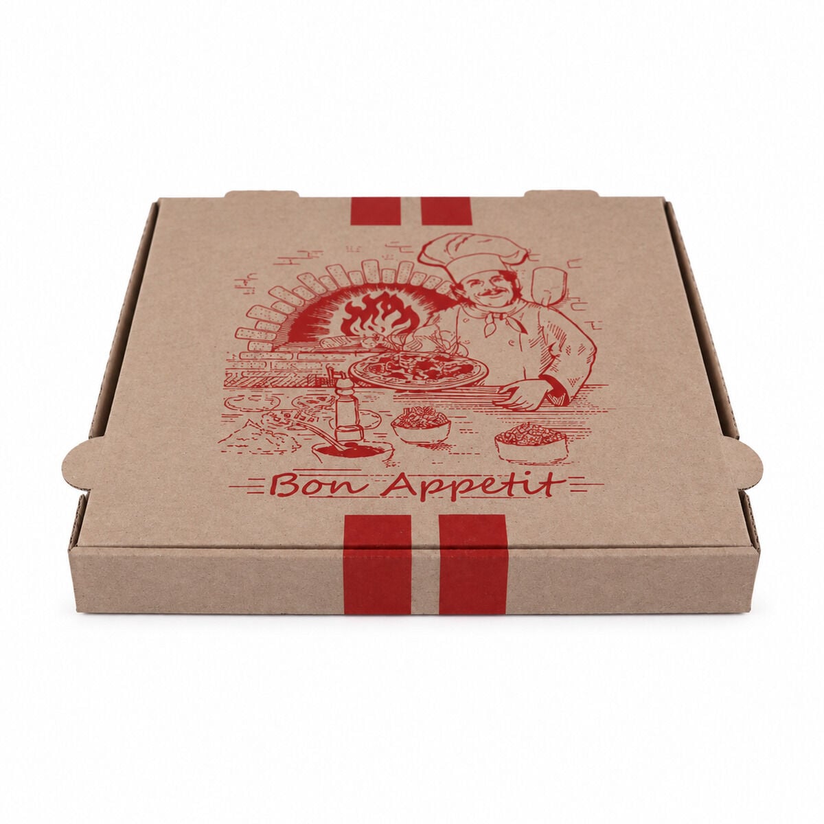 Kutu Pizza 24x24x4 Cm 100 Adetli 100 ADETLİ PAKET