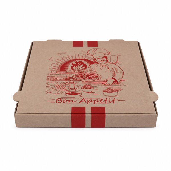 Kutu Pizza 24x24x4 Cm 100 Adetli 300 ADETLİ KOLİ
