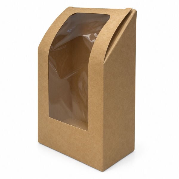 Kutu Pencereli Wrap Kraft 5x12x18 Cm 1000 ADETLİ KOLİ