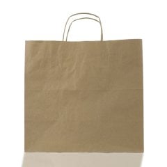 Çanta Kraft 30x28x16 Cm Burgu Sap