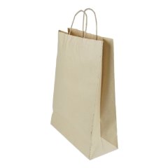 Çanta Kraft 32x40x12cm Burgu Sap 50 adetli 50 ADETLİ PAKET