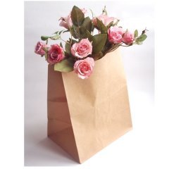 Kese Kraft 18x33x11 Cm Kare Dipli 50 ADETLİ PAKET