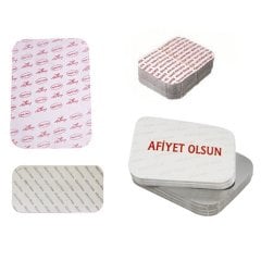 Alüminyum 750 Gr Kapak 100 Adetli