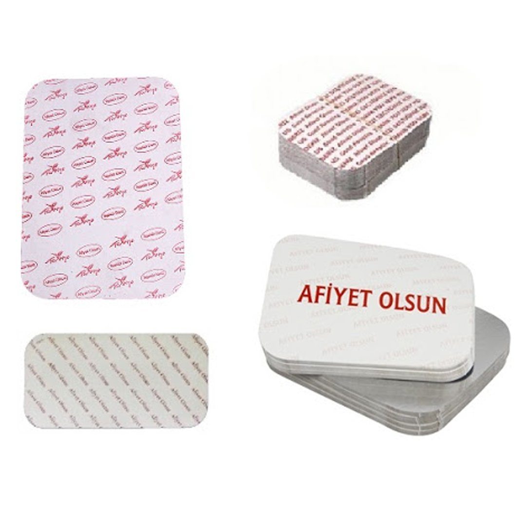 Alüminyum 1500 GR 2 ve 3 Gözlü Kapak 100 Adetli