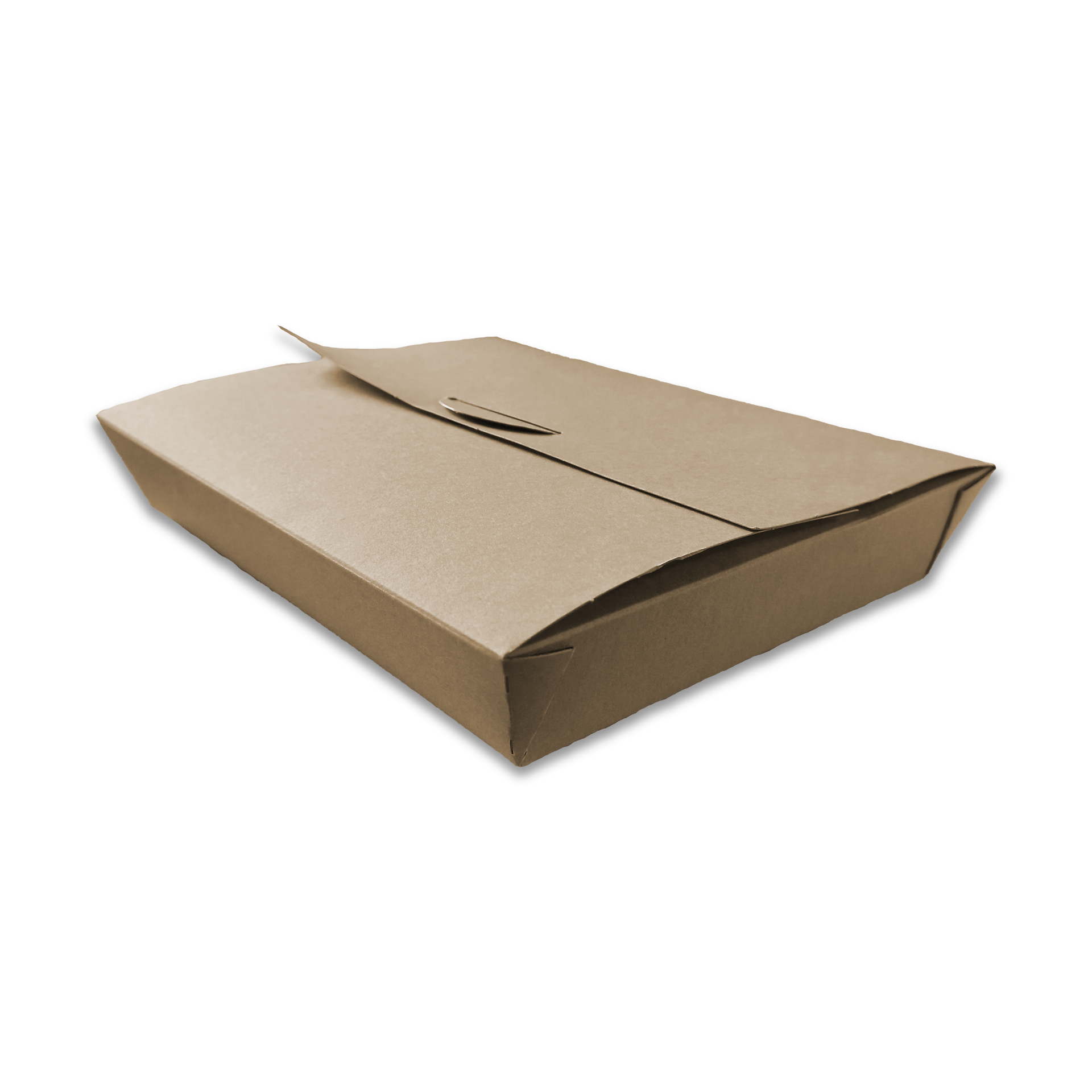 Yemek Kutusu Kraft Küçük 175x85x35 mm 100 Adet