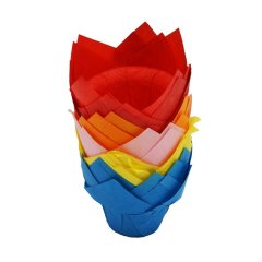 Kapsül Tulip 16x16 Orta Zıvanalı 150 Adetli kutularda KIRMIZI