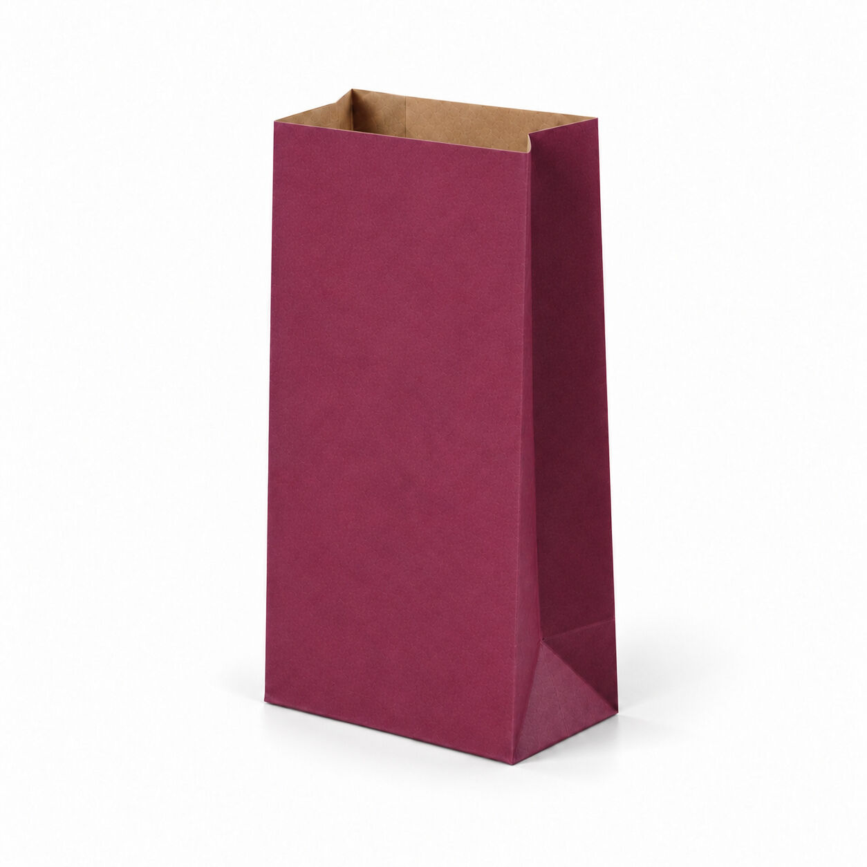 Kese Kağıdı Kraft Kare Dipli Mor 15x29x8 cm