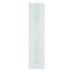 Kese Beyaz Sülfit Pencereli 9,5x37x5,5 Cm Baget