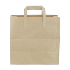 Çanta Kraft 28x28x16 Cm Düz Sap 50 ADETLİ PAKET
