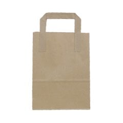 Çanta Kraft 18x24x9 Cm Düz Sap 50 ADETLİ PAKET